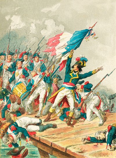 Napoléon Bonaparte au Pont d